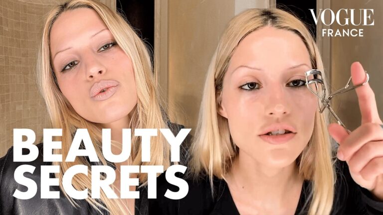 Gabbriette recrée son maquillage 90’s signature | Vogue France