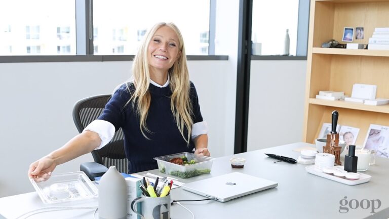 Inside Gwyneth Paltrow’s Light-Filled goop Office