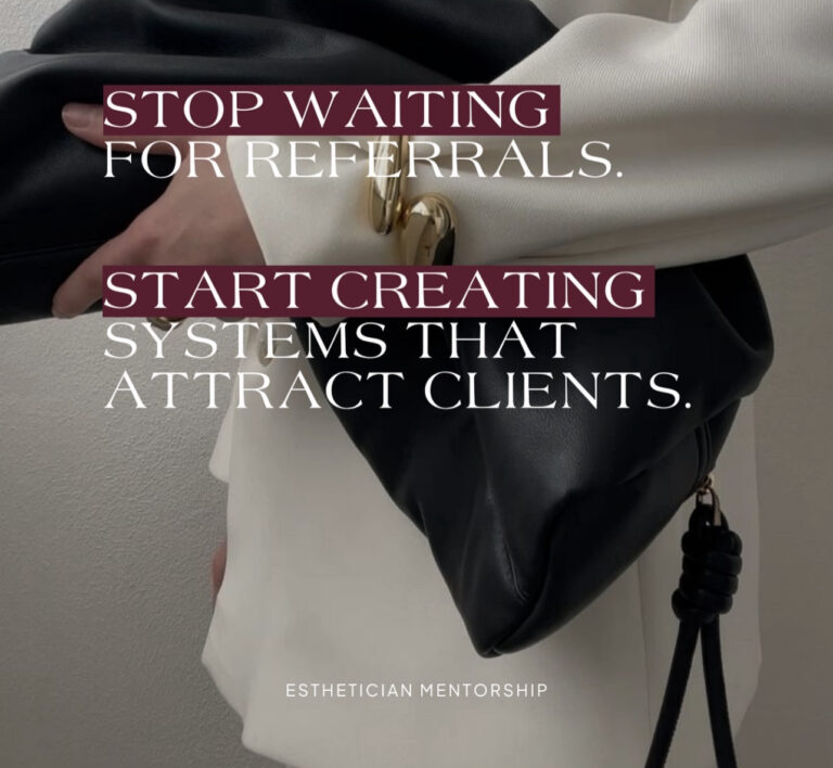 Esthetician Mentor