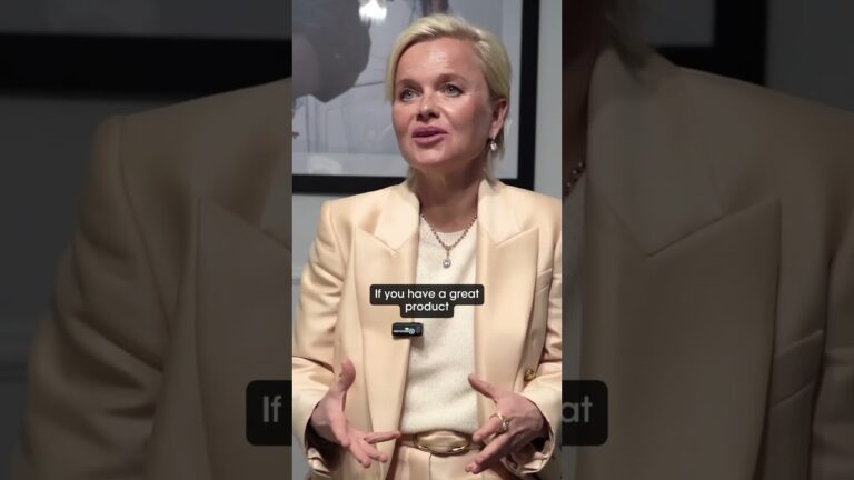 Dr. Barbara Sturm spoke to Vogue College students about advice she has for budding entrepreneurs.
