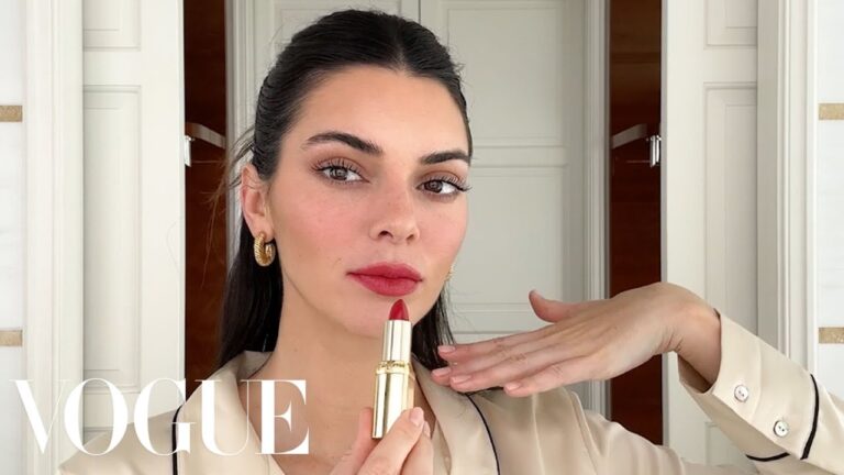 Kendall Jenner’s Guide to “Spring French Girl’ Makeup | Beauty Secrets | Vogue