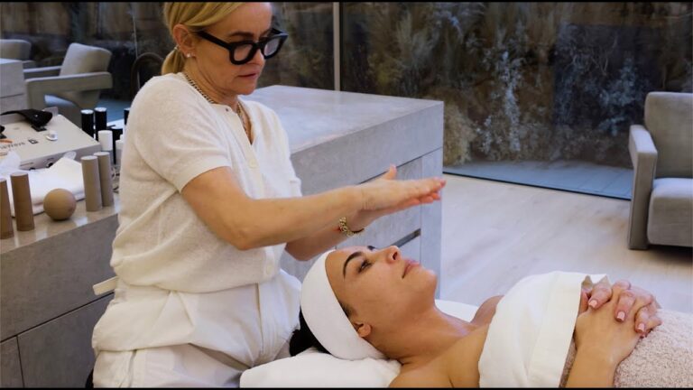 Kim Kardashian’s Facial using SKKN BY KIM Products