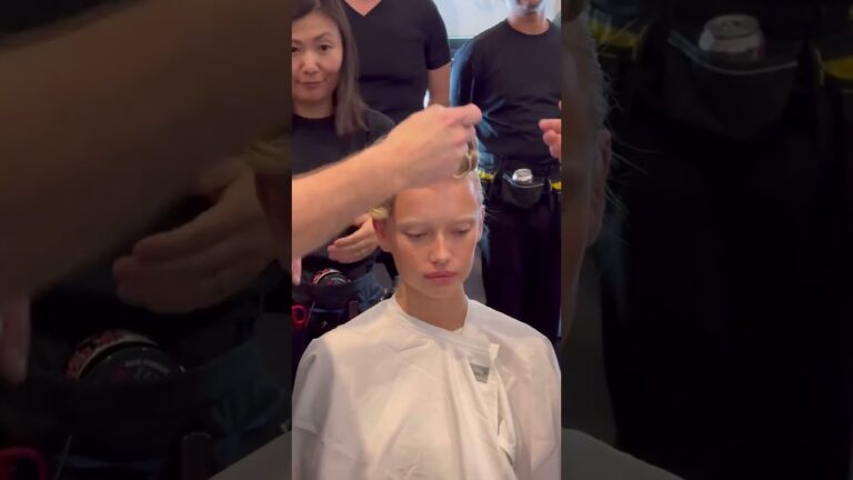 Soft and strong, modern glamour for #RichardQuinn with #Superlift, #SaveTheDo and #ModernHairspray